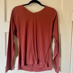 Patagonia Women's Brick Red Long Sleeve Top